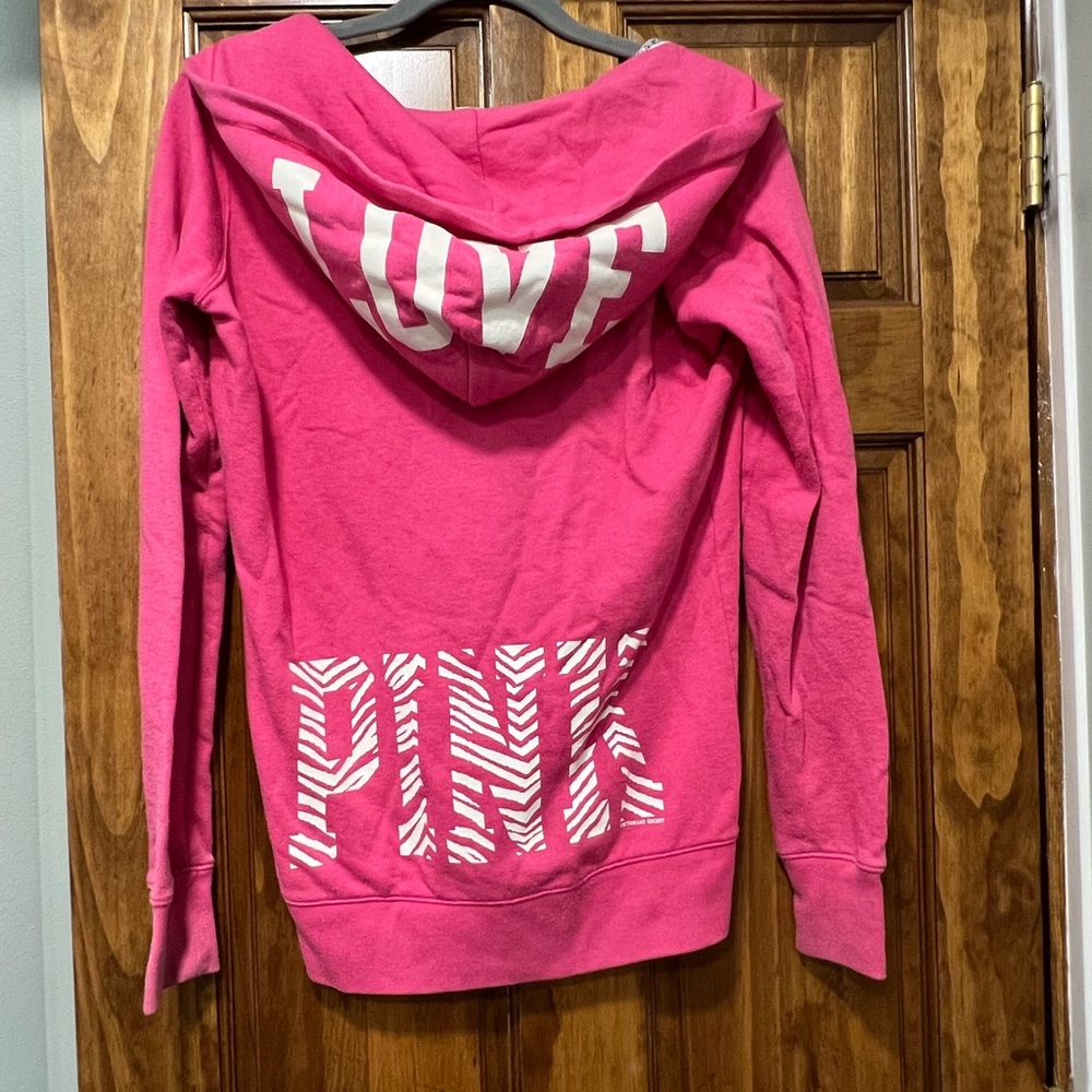 Victoria secret zipped hoodie